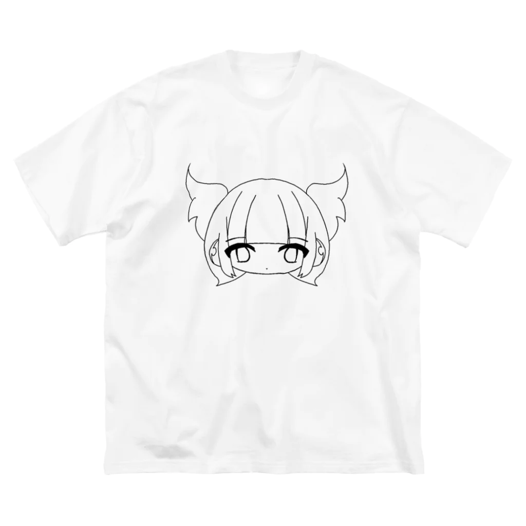 ｍｏｕｓｕｇｕのｎｅｍｕｉちゃん ビッグシルエットTシャツ