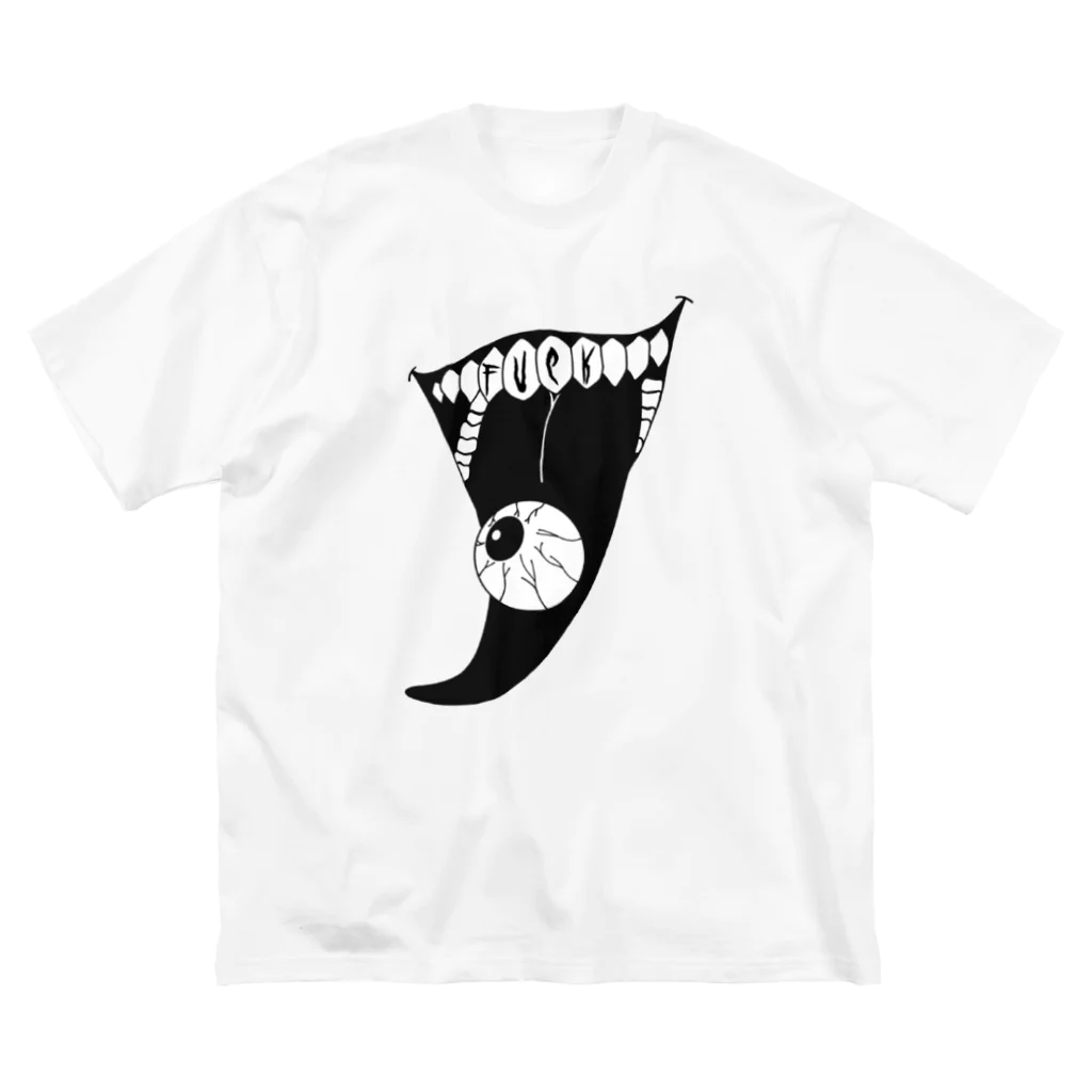 RABBeeDのFUCK T-shirt ビッグシルエットTシャツ