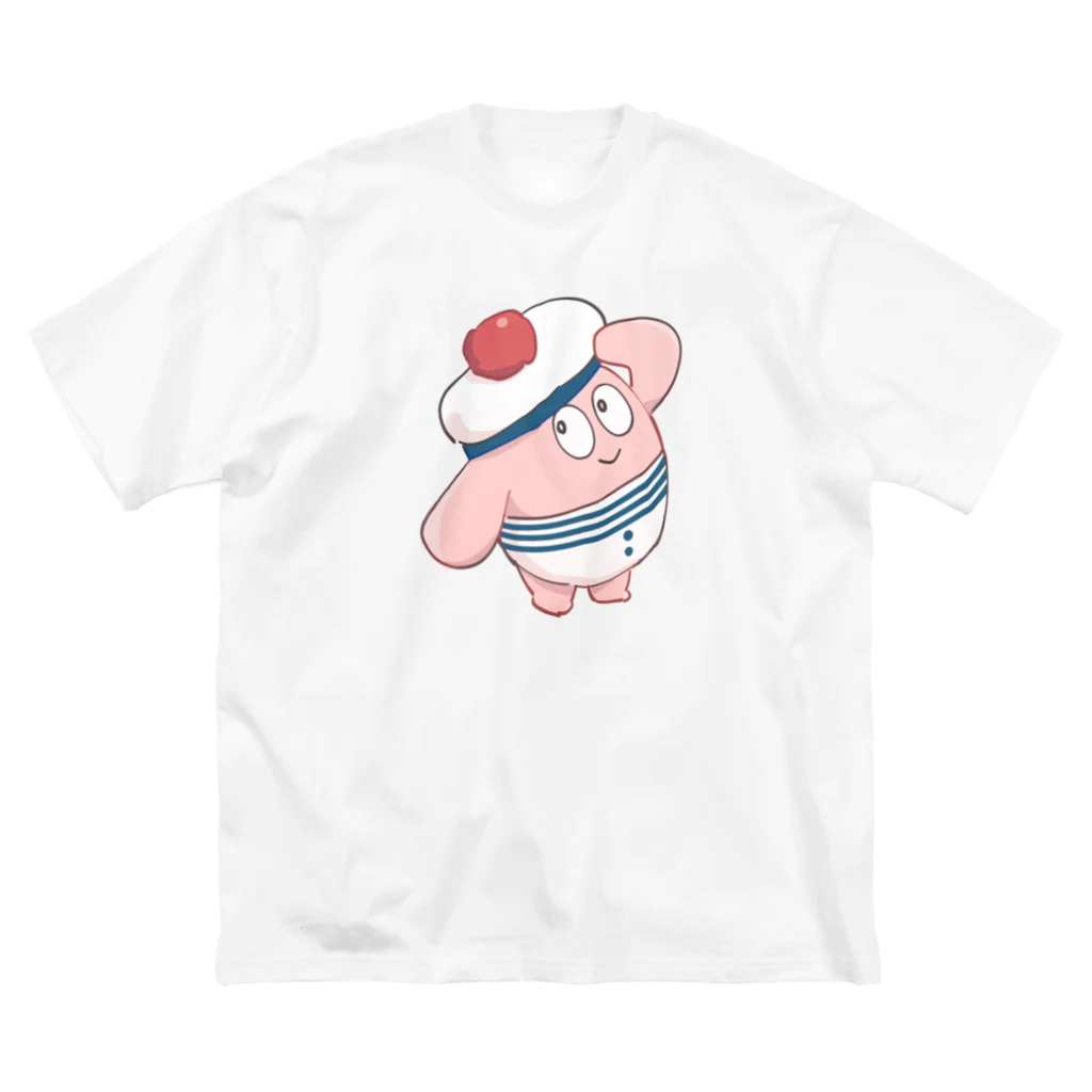 sakicicaのマリーンうさちゃんＴシャツ ビッグシルエットTシャツ