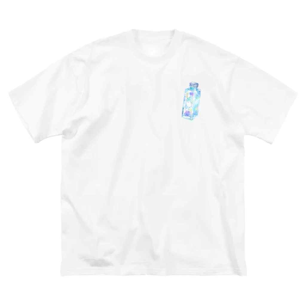 ちーくま by ふじたちさとのハーバリウム Big T-Shirt