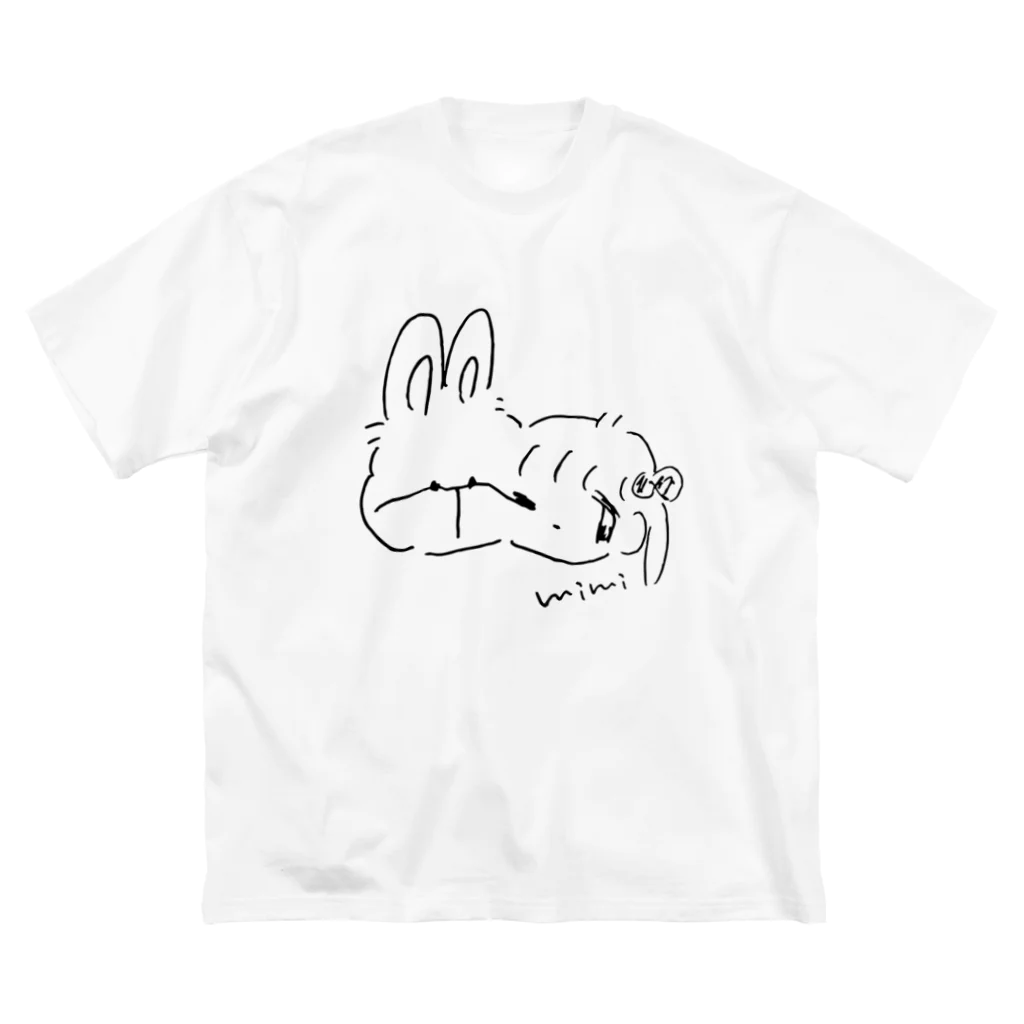 おすし食べたい。のmimi_02 ビッグシルエットTシャツ