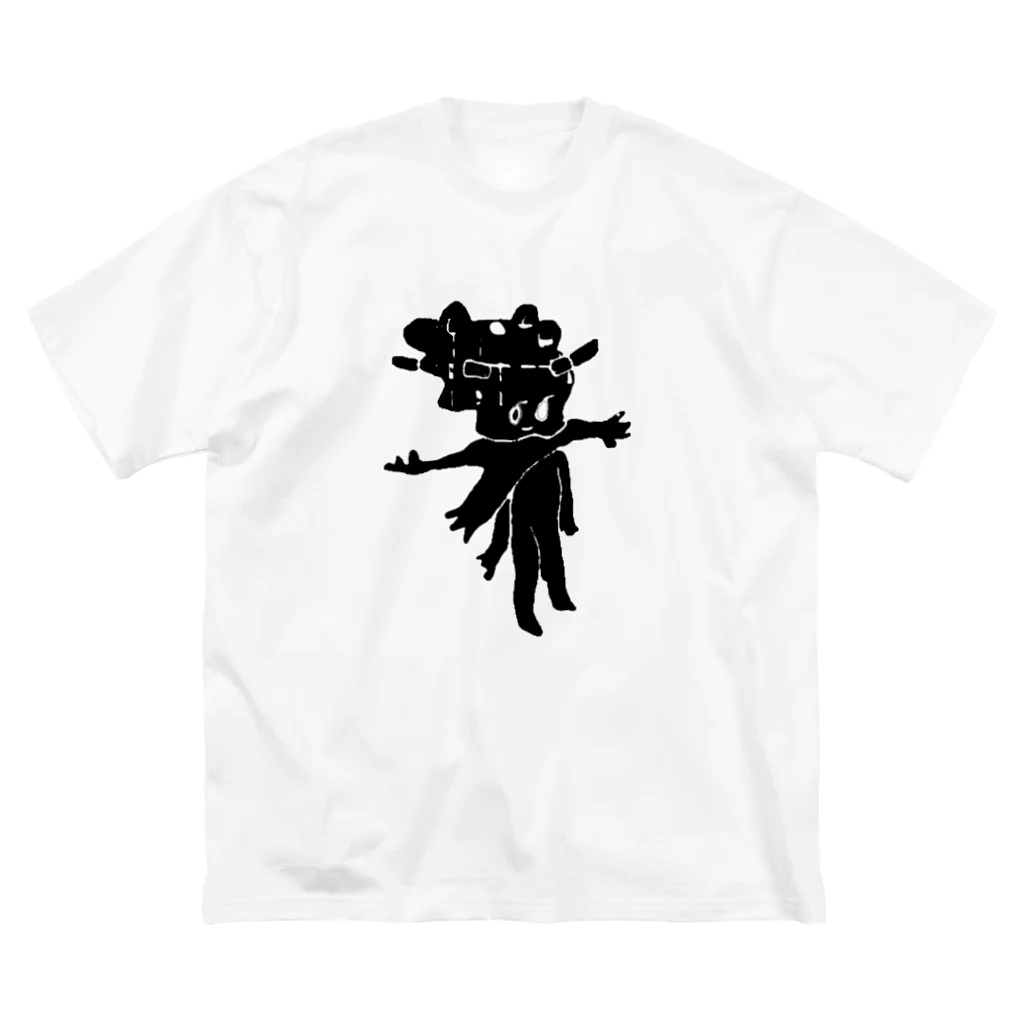 墓ッ箆のc'mon people ビッグシルエットTシャツ