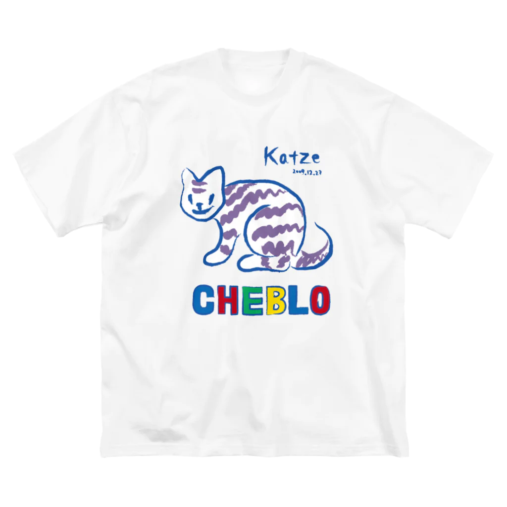 CHEBLOのKatze ビッグシルエットTシャツ