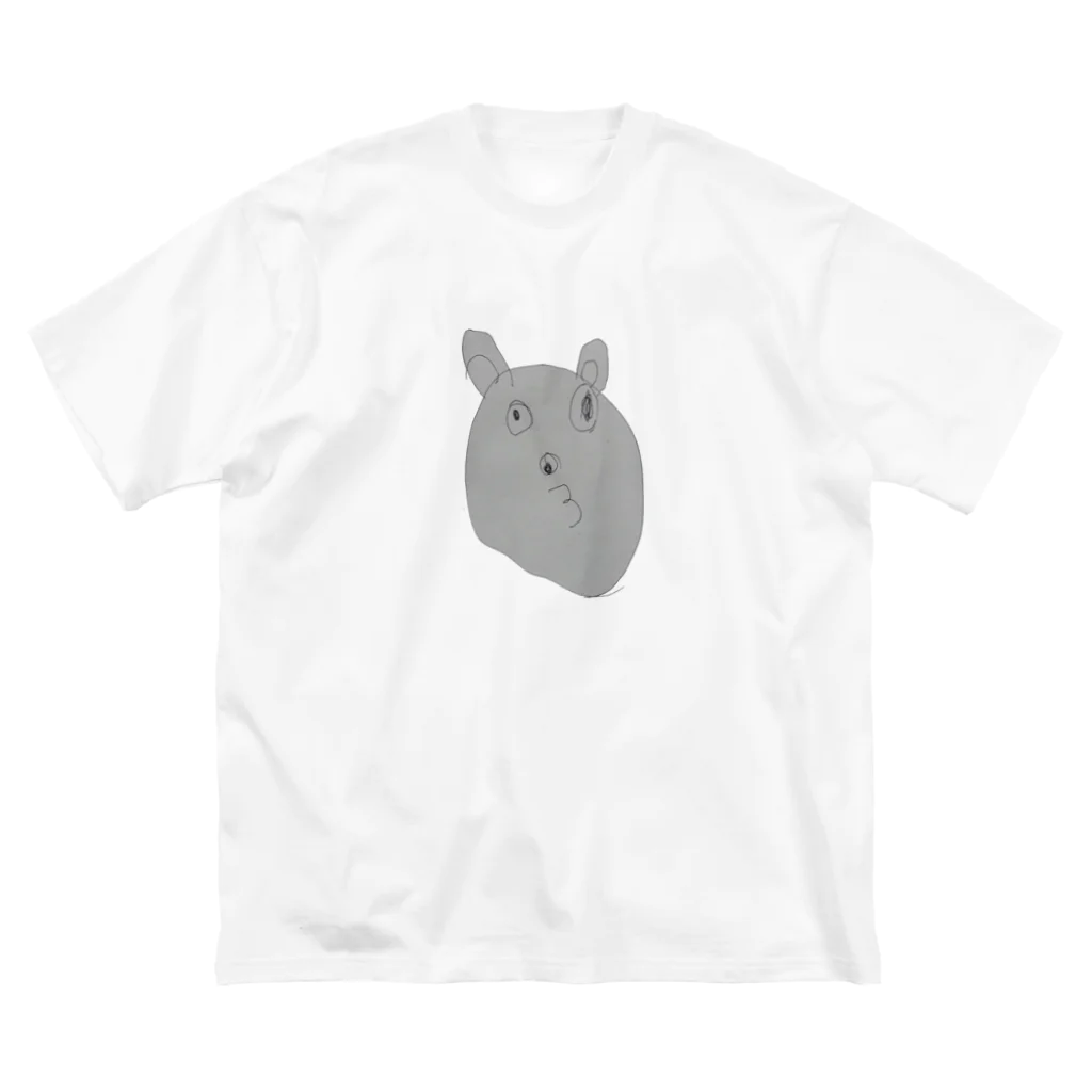 左利きのくっくん02 ビッグシルエットTシャツ