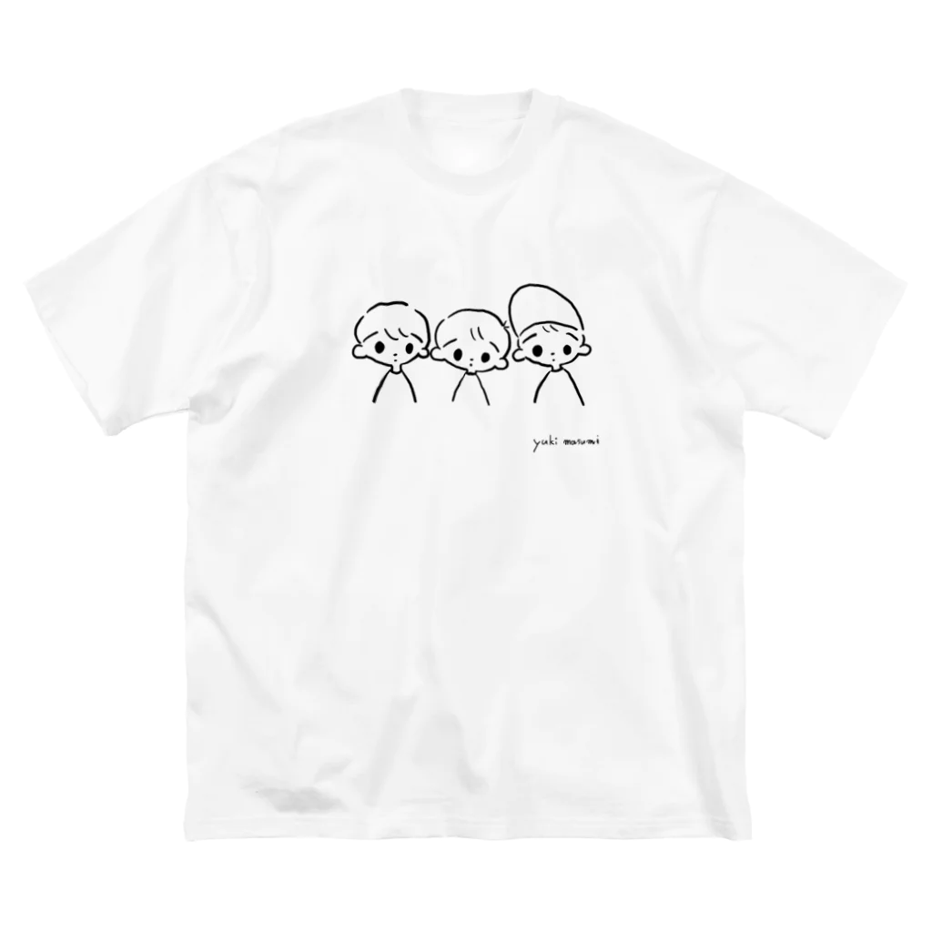 ユウキマスミのおとこの子。 ビッグシルエットTシャツ