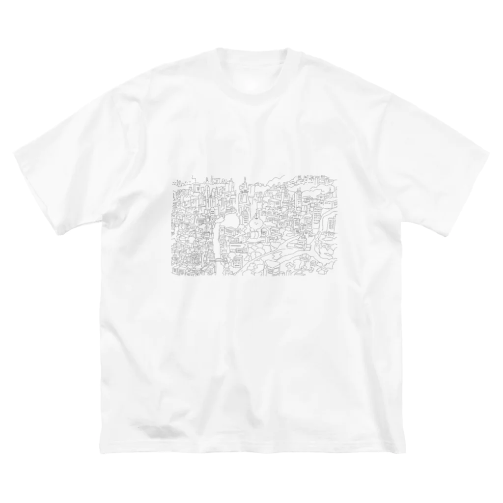 しろねんこ氏のIMADOKO ビッグシルエットTシャツ