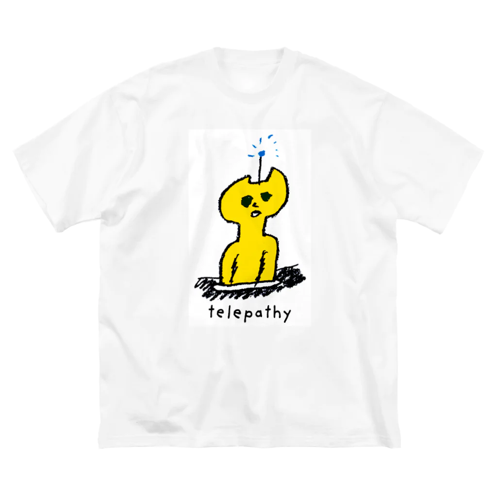 杉浦 智史のテレパシーくん ビッグシルエットTシャツ