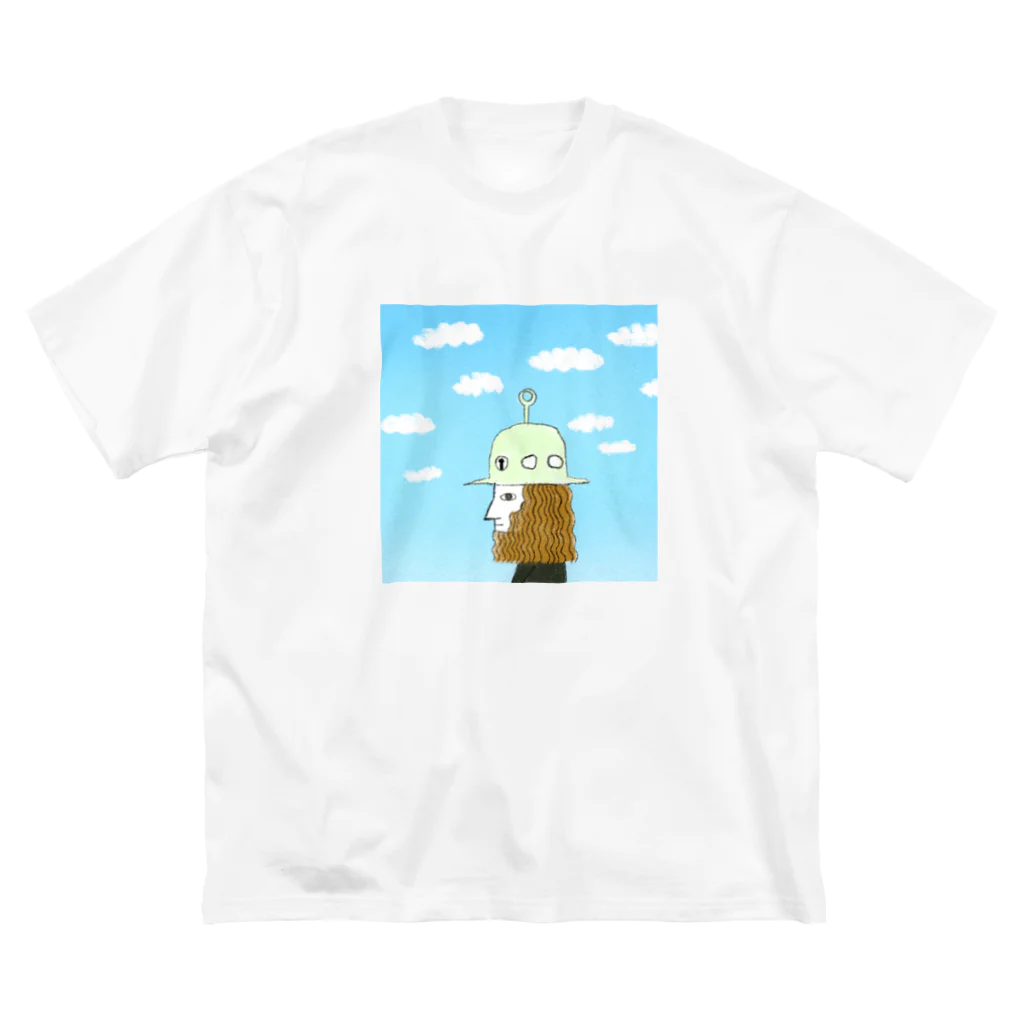Coolest T-shirt Shop🤘🏾💩🌈のUFOgentleman  ビッグシルエットTシャツ