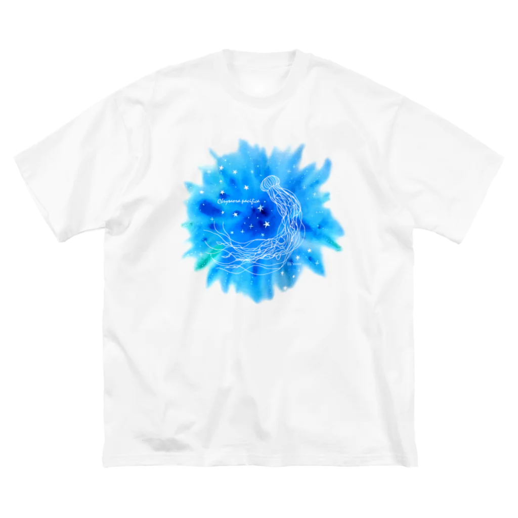 Hi*roomのアカクラゲと星がはじける海 Big T-Shirt