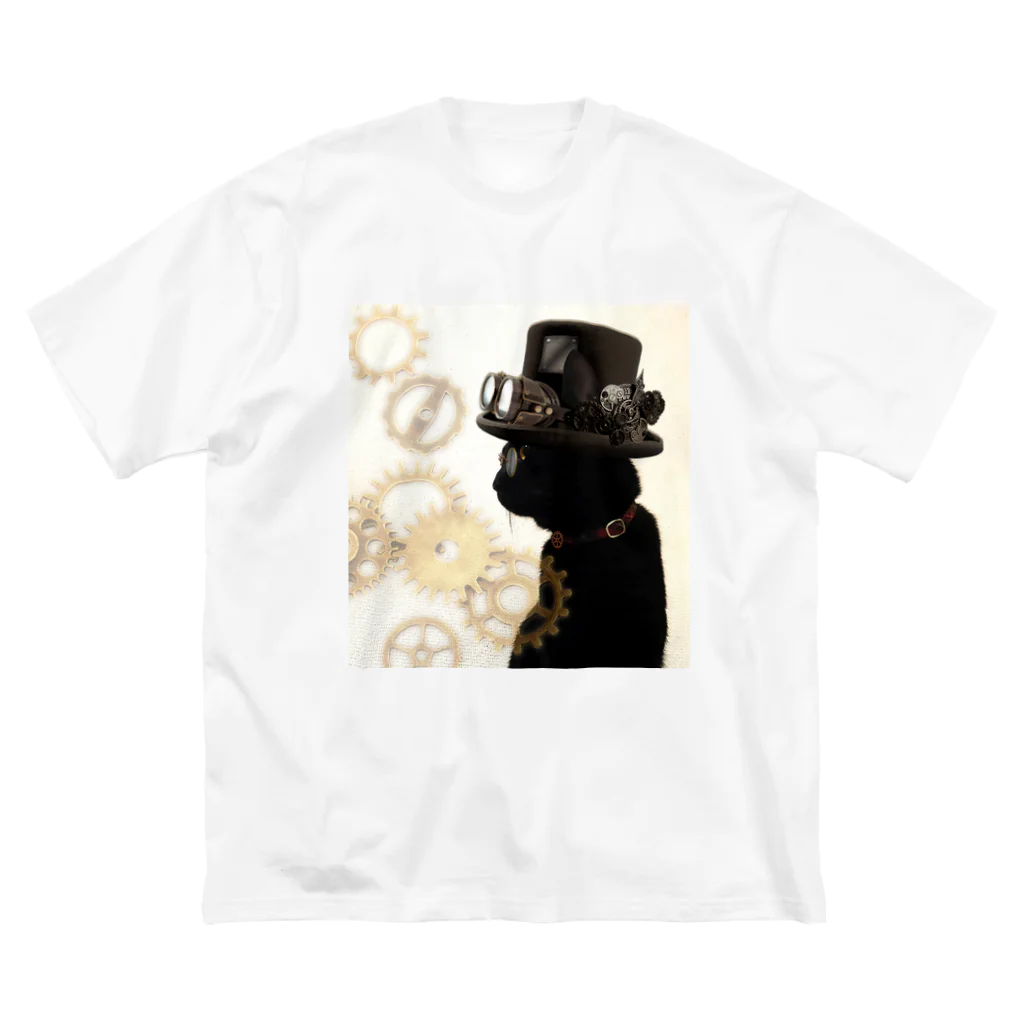 聞く耳ねこのお店のGlobe Seeker Big T-Shirt