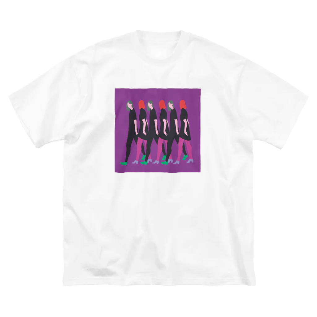 A TAKAHASHIのgrape ビッグシルエットTシャツ