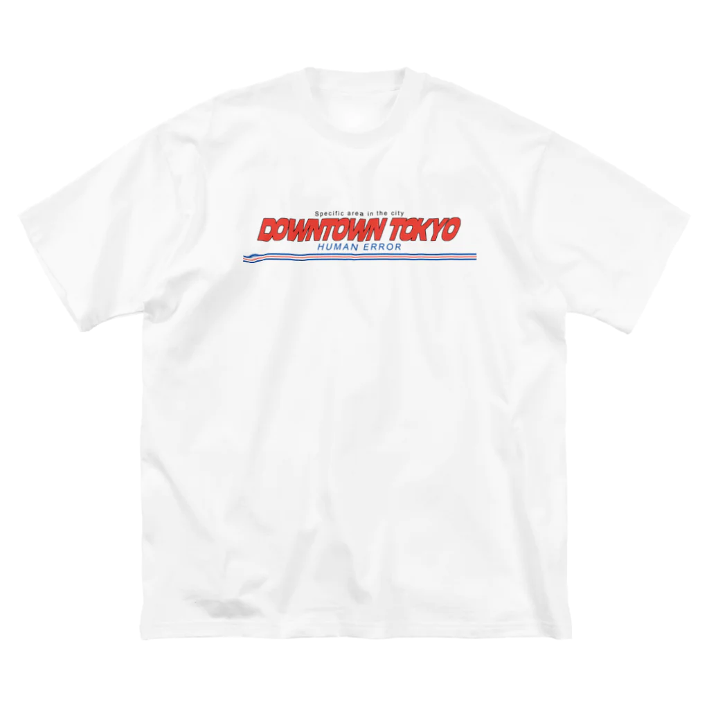  HUMAN ERRORのDOWNTOWN TOKYO ビッグシルエットTシャツ