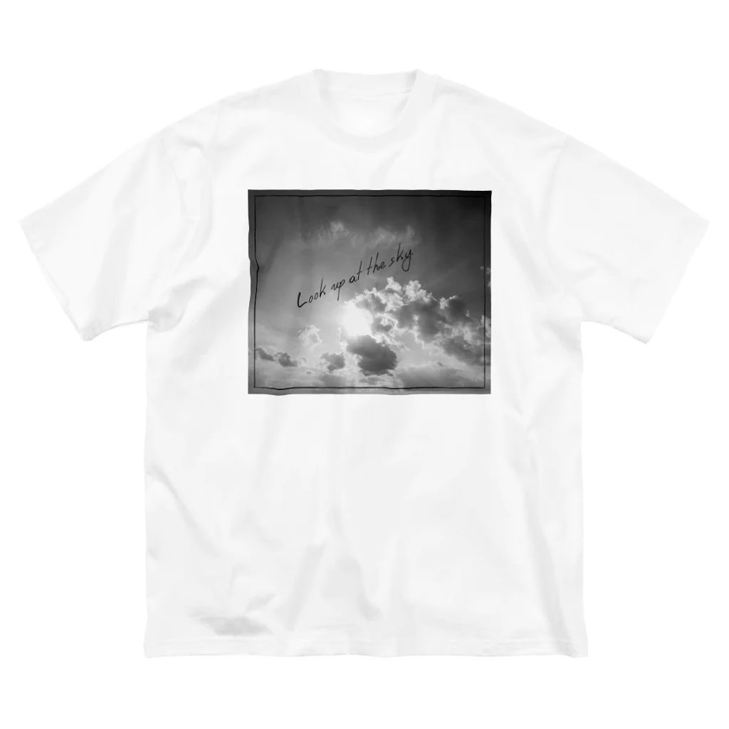 さら｜空コレクターのきょうのそら「青空」　Fiter④（Black） Big T-Shirt