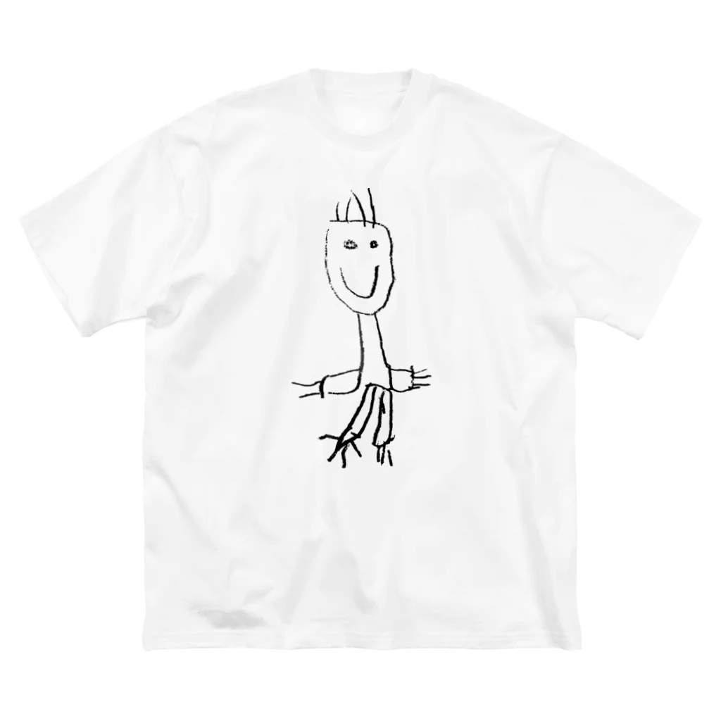 てくてくの秘密基地の息子が描いた人 Big T-Shirt