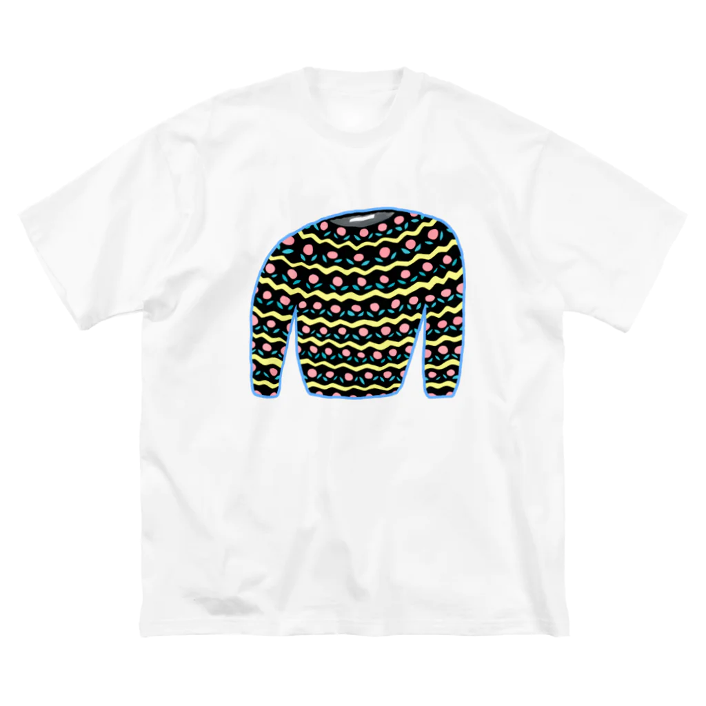 こたに千絵の派手なセーターが欲しい Big T-Shirt