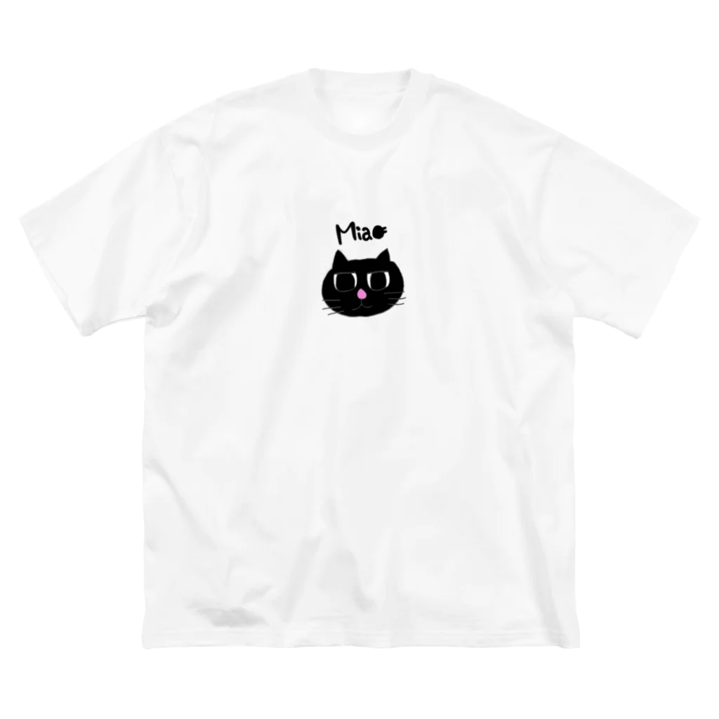 にゃんこ先生のMiao2 ビッグシルエットTシャツ