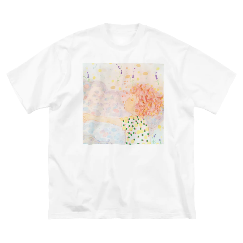 こぺもこイラストのsleep② ビッグシルエットTシャツ