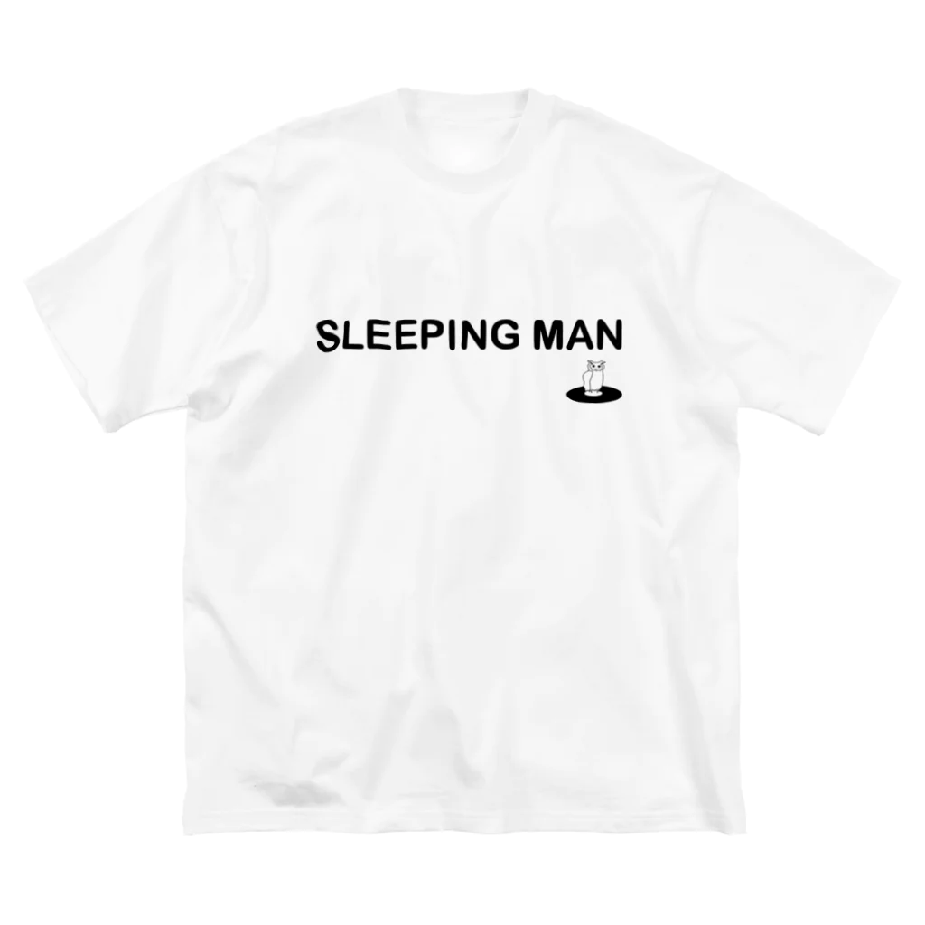 Haus It Feelin' ShopのSleeping ManビッグシルエットT-shirts ビッグシルエットTシャツ