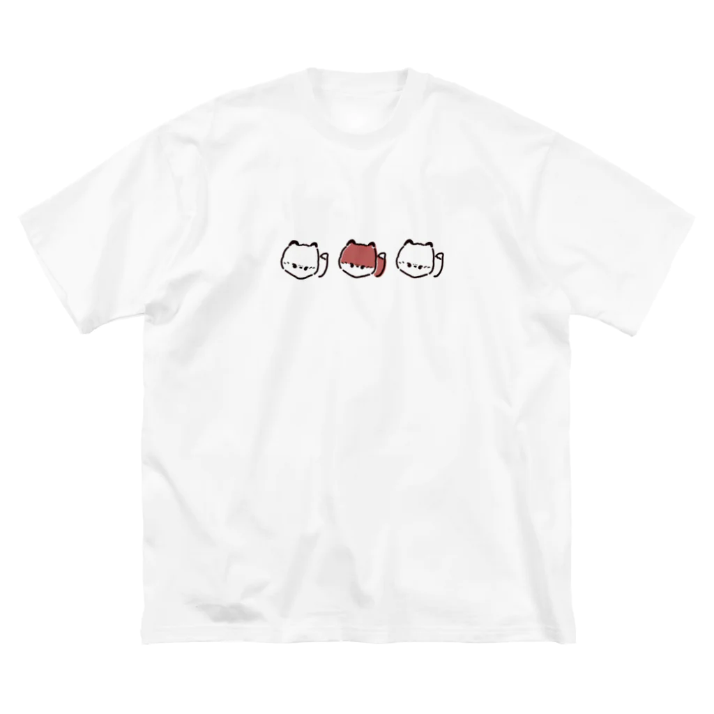 おゆー ですのアカギツネ ビッグシルエットTシャツ