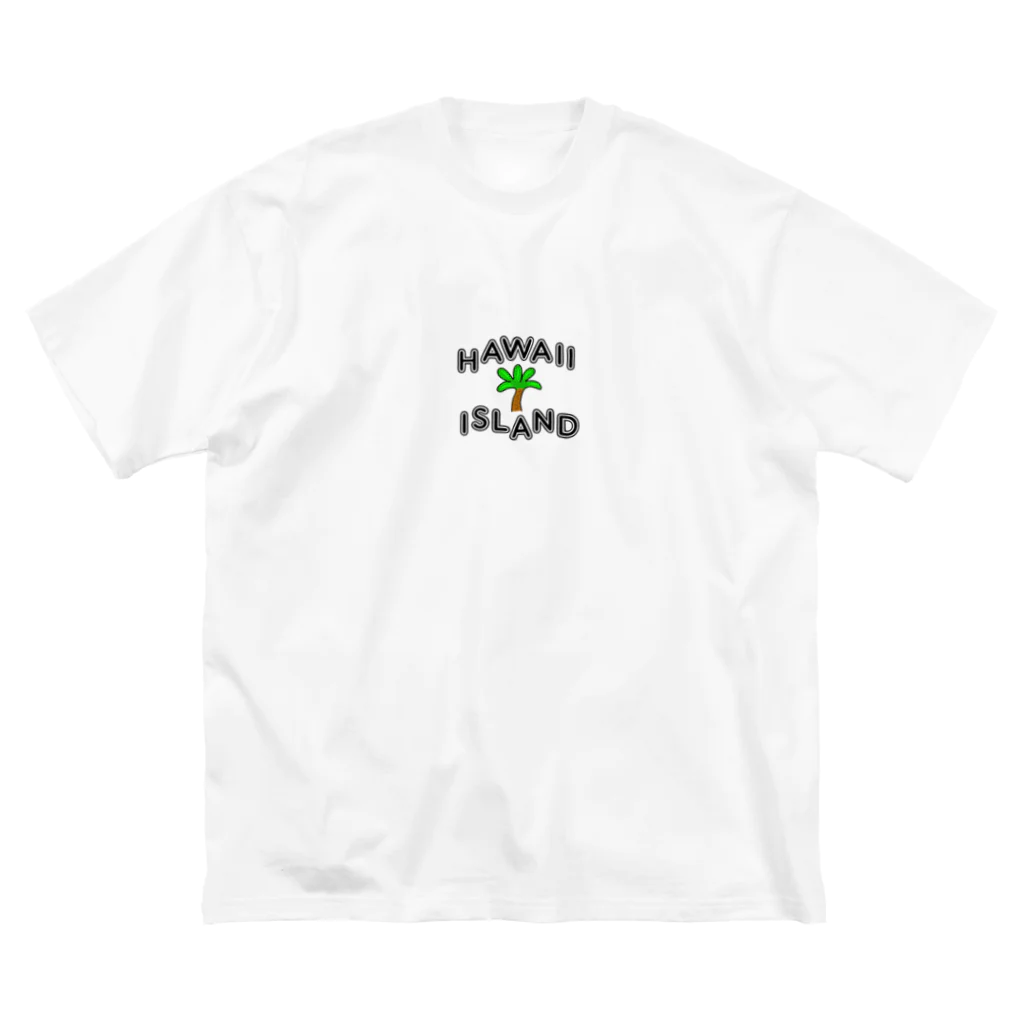 DESIGN SHOPのHAWAII ISLAND ビッグシルエットTシャツ