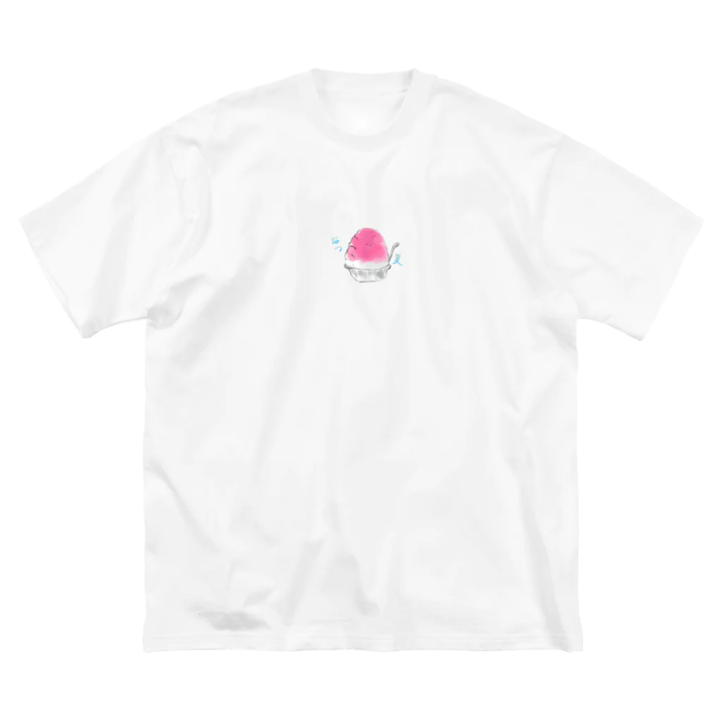 星野める🌟新星Vtuberの夏のかき氷 ビッグシルエットTシャツ