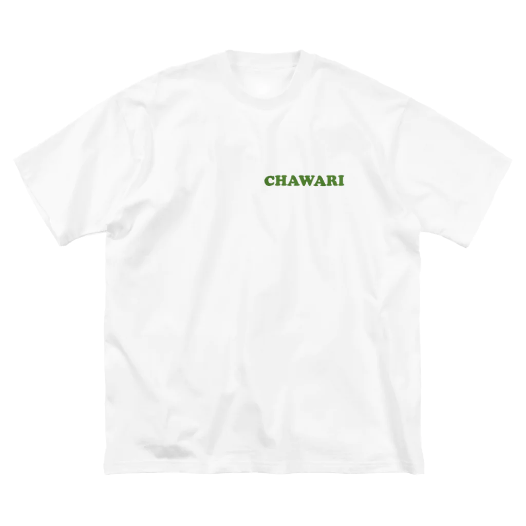 CHAWARIのビッグシルエットTシャツ