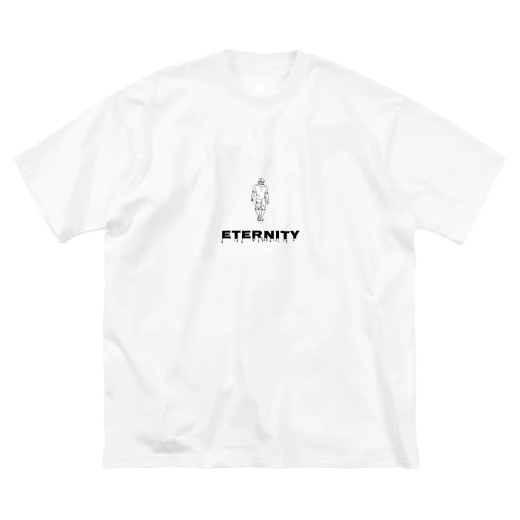 eternityのeternity.White Over sizeT ビッグシルエットTシャツ