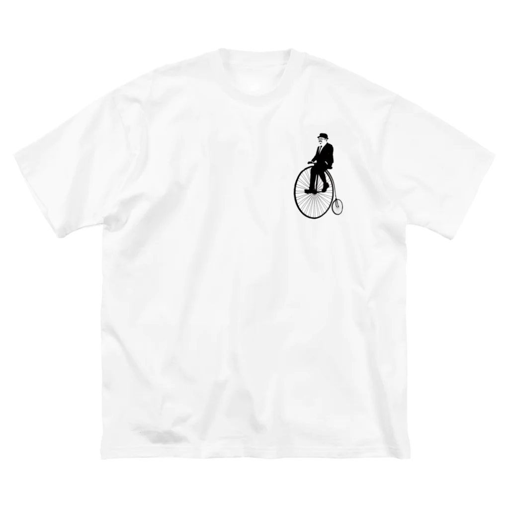 yumi0326の自転車販売店 ビッグシルエットTシャツ