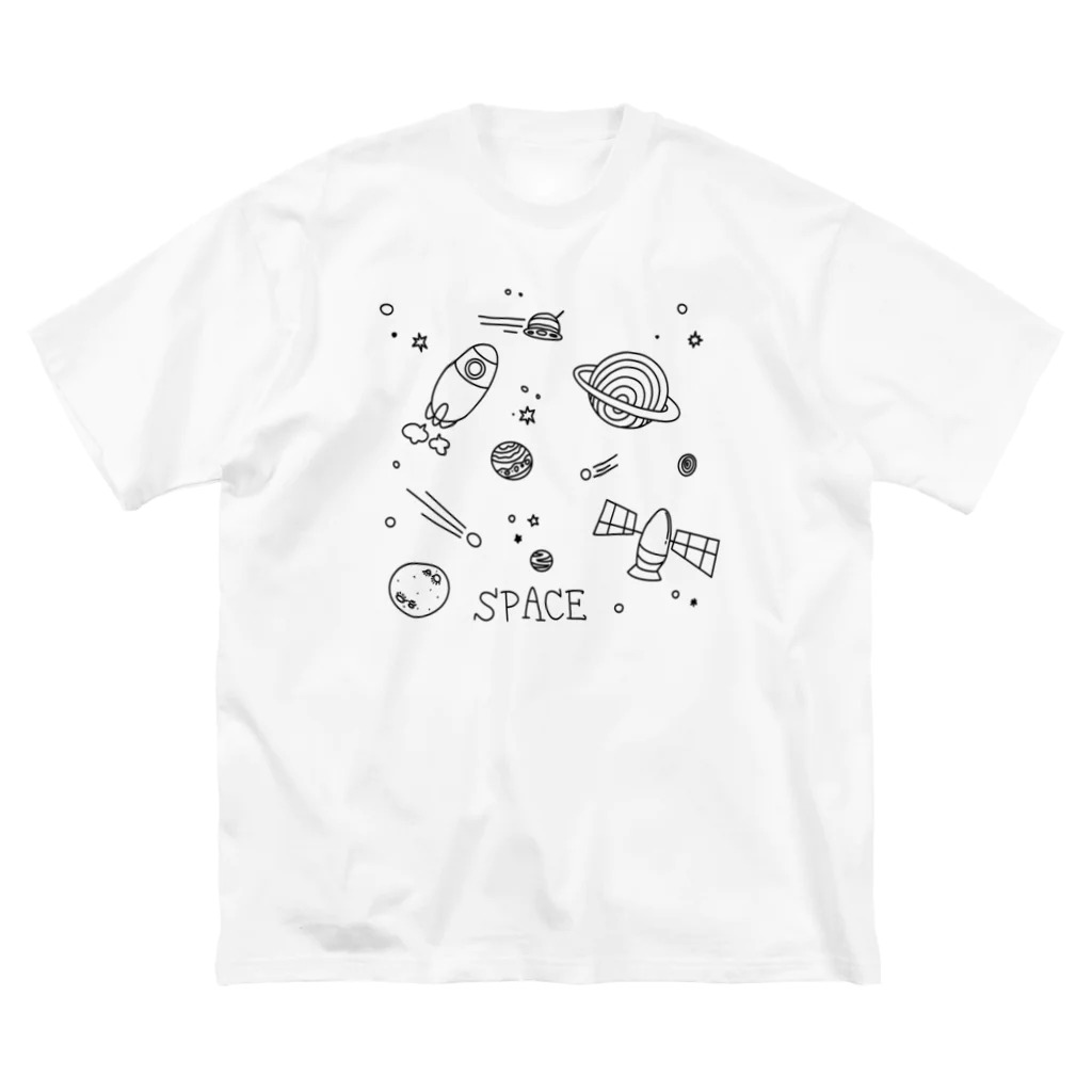 Aloaloのspace BIGシルエットTシャツ Big T-Shirt