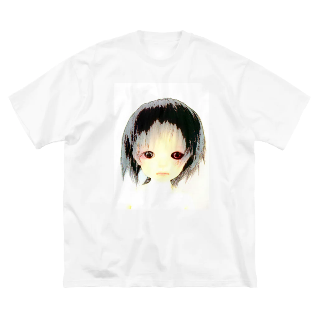 nicoragoriraの東京喰種風　　女の子 ビッグシルエットTシャツ