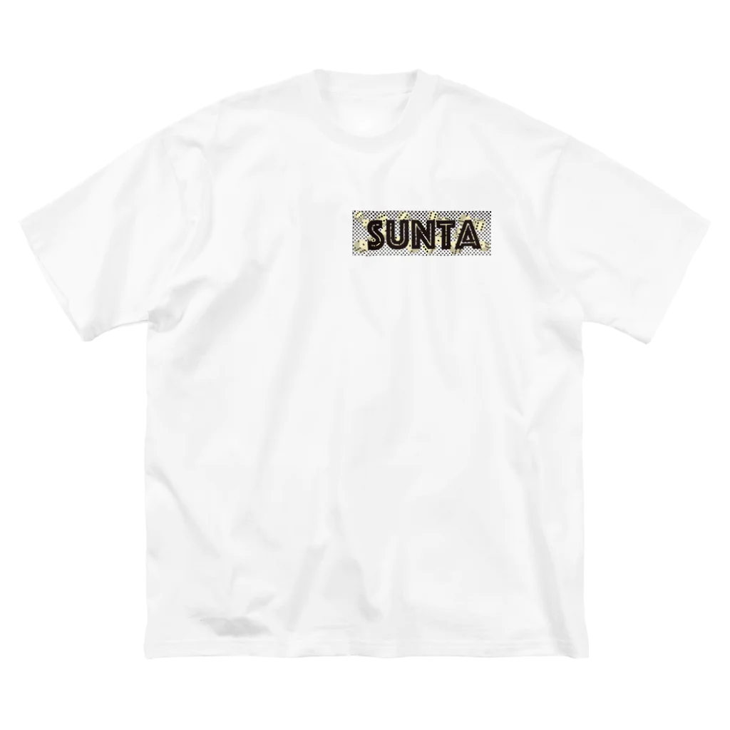 Yotaの「SUNTA」ロゴ　~サイコロ~ ビッグシルエットTシャツ
