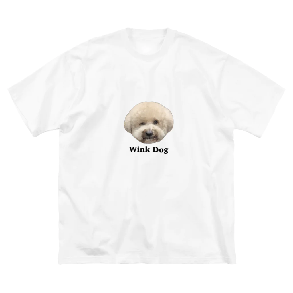 GAME GIRLのWink Dog 顔面丸出し Big T-Shirt