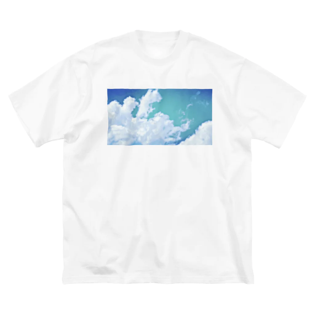 我ノ、萌ワールド。の夏、くも、青 Big T-Shirt