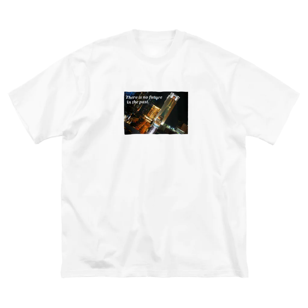 diavolo's shopの夜景 ビッグシルエットTシャツ