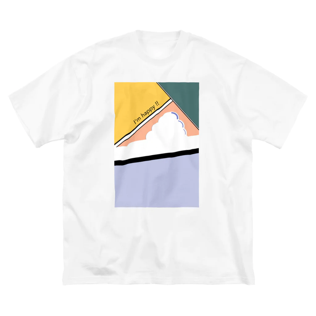 ＹumＥ ．のｸﾗｳﾄﾞ２ ビッグシルエットTシャツ