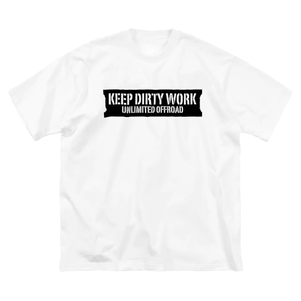 PFC STOREのKEEP DIRTY WORK 001 ビッグシルエットTシャツ