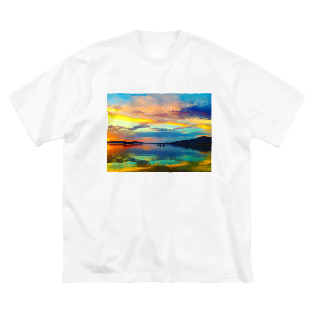 mizuphoto galleryの夢色パレット ビッグシルエットTシャツ