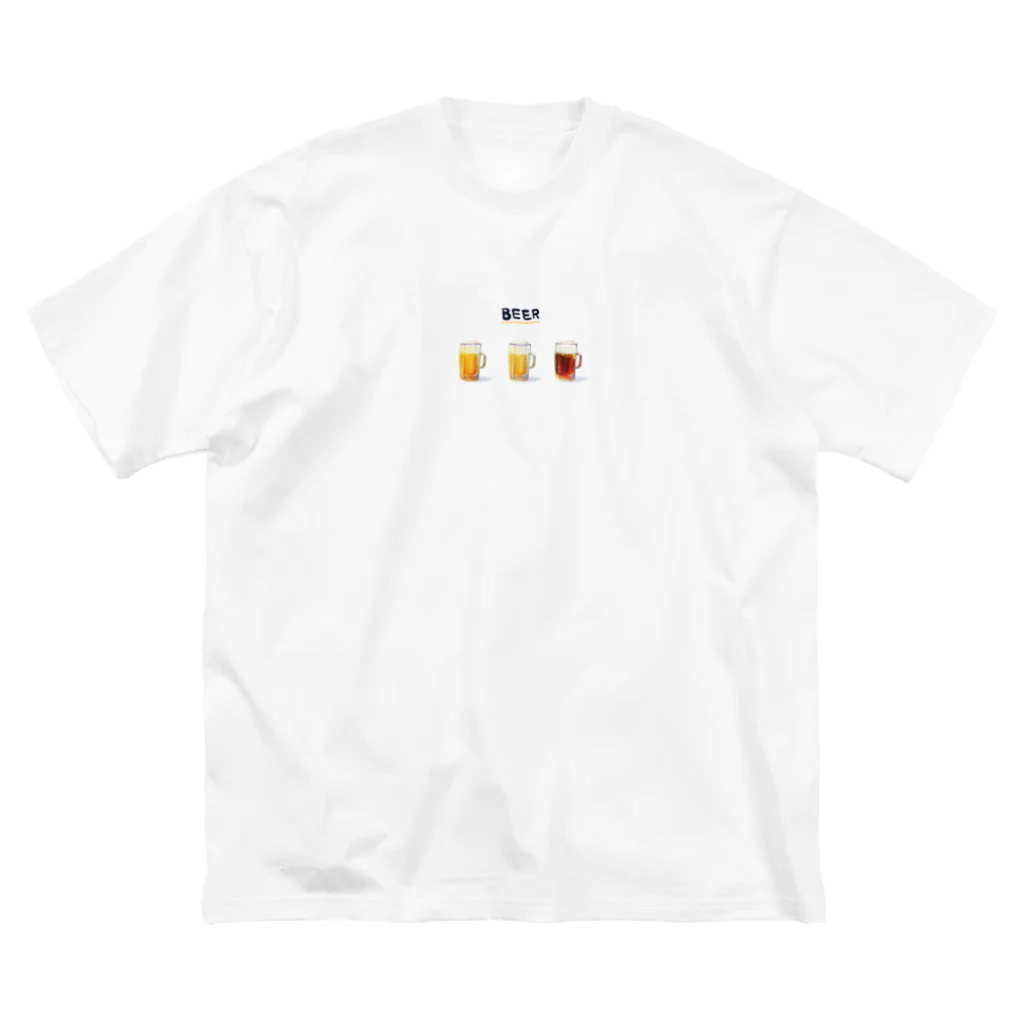 〇作農園の三連BEER ビッグシルエットTシャツ