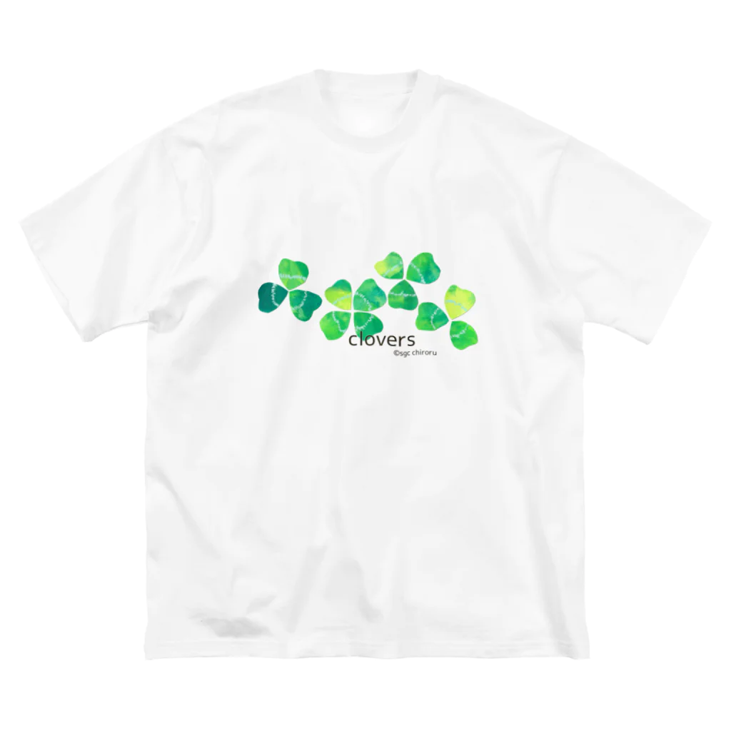 Sugar Ginger Cookieのclovers. ビッグシルエットTシャツ