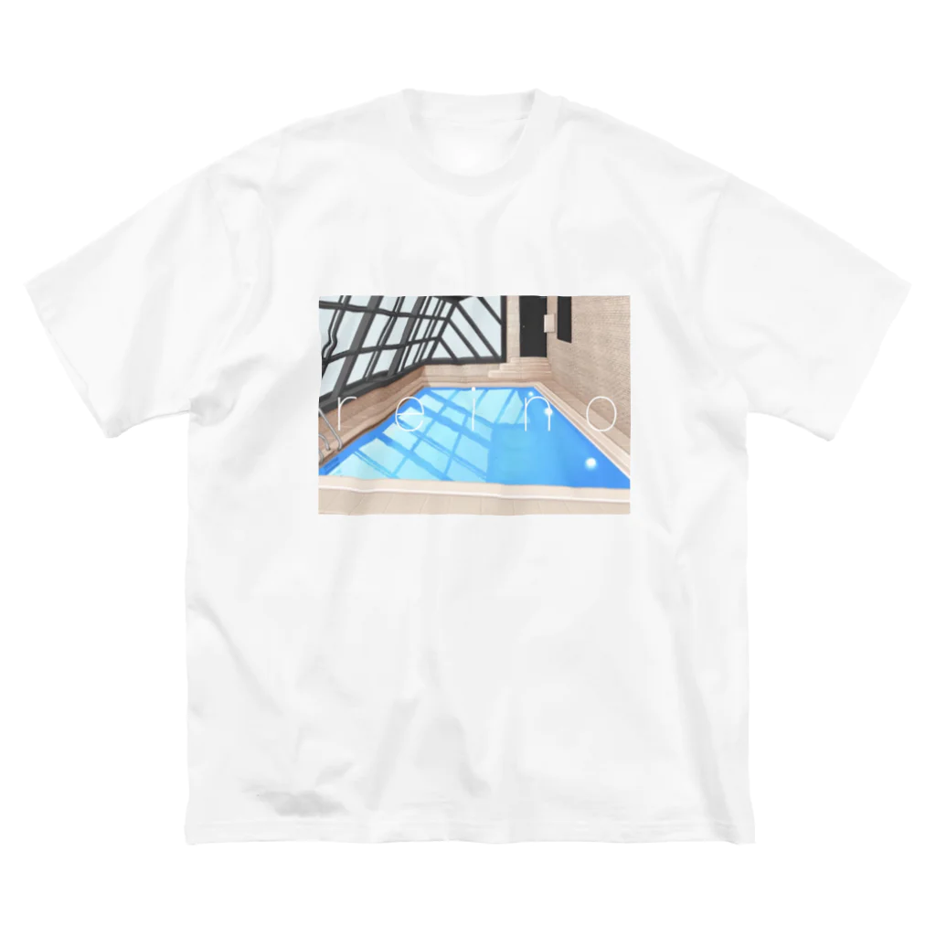例のプールグッズの例のプール② ビッグシルエットTシャツ