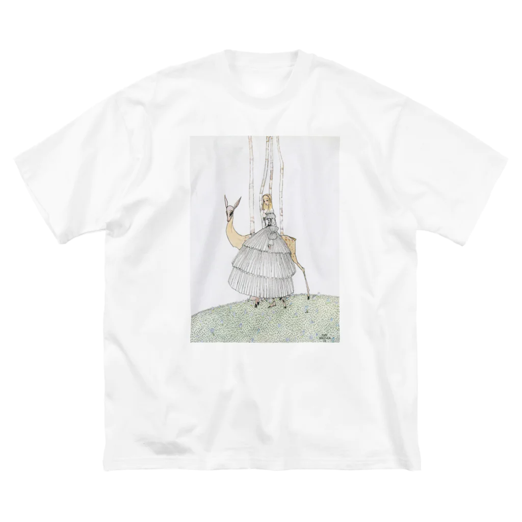 YU-TOのKay Nielsen8 ビッグシルエットTシャツ