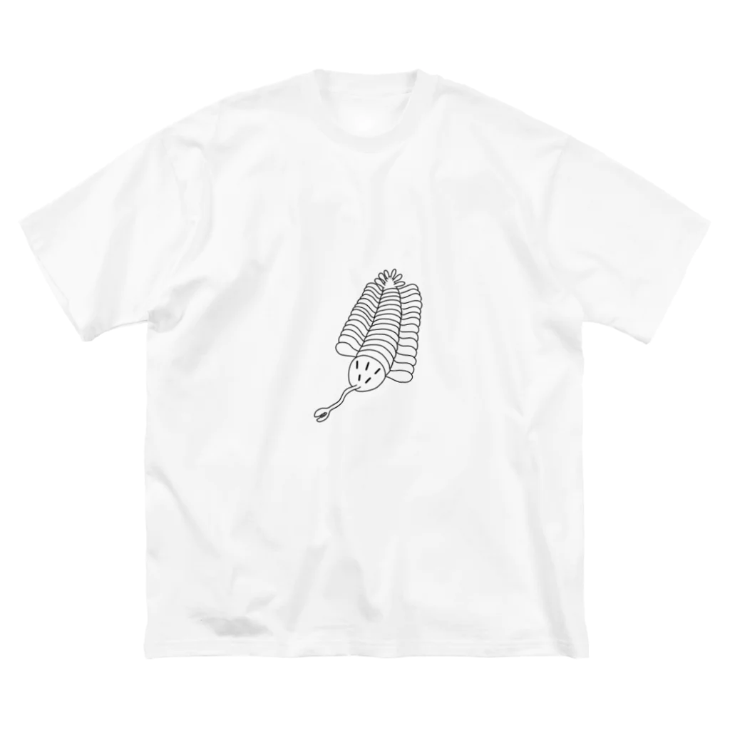 アトリエヱキパのオパビニア ビッグシルエットTシャツ