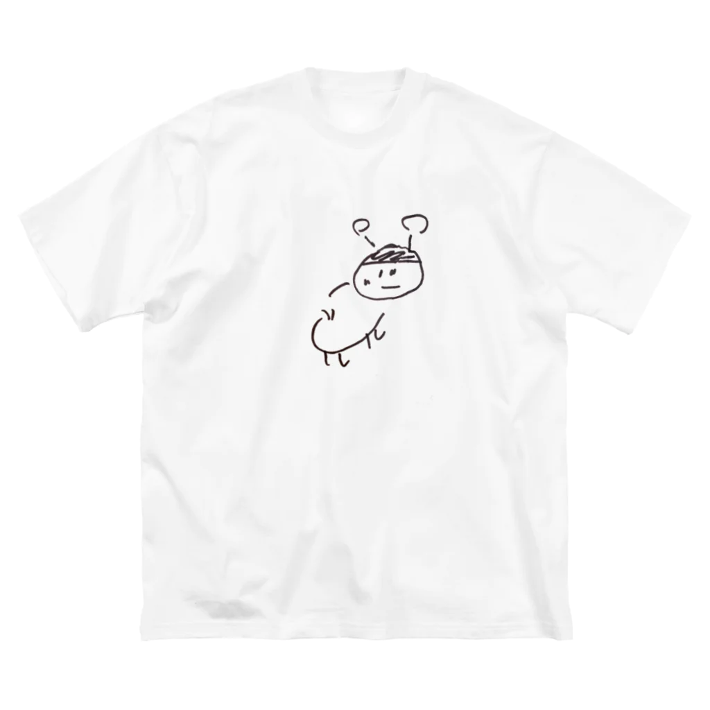 ｲ ﾉ ﾈ  ｱ ﾝ ﾅ(あんころ)👁🤘🏻の_koreari's_ ビッグシルエットTシャツ