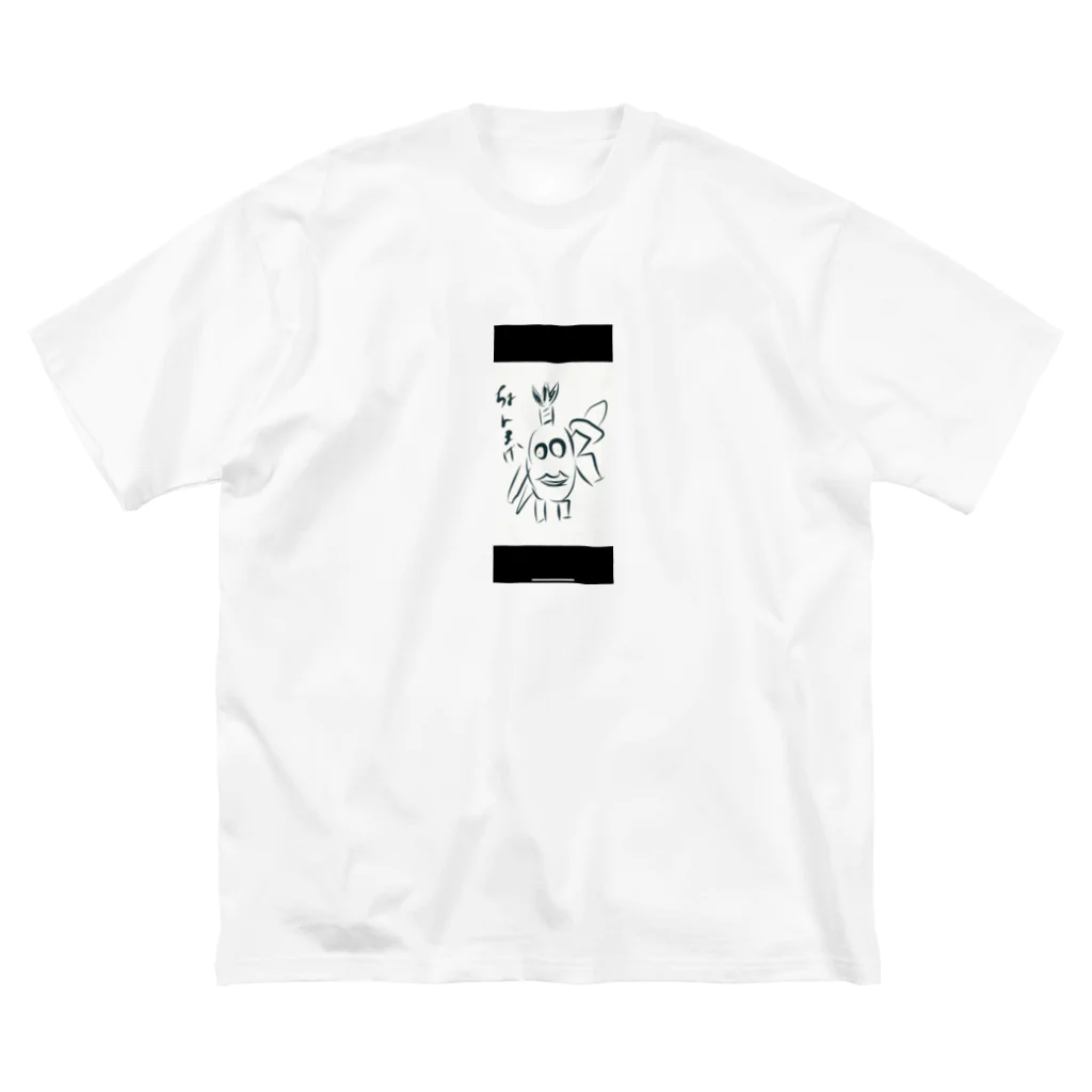 りりりのちょんまげ ビッグシルエットTシャツ