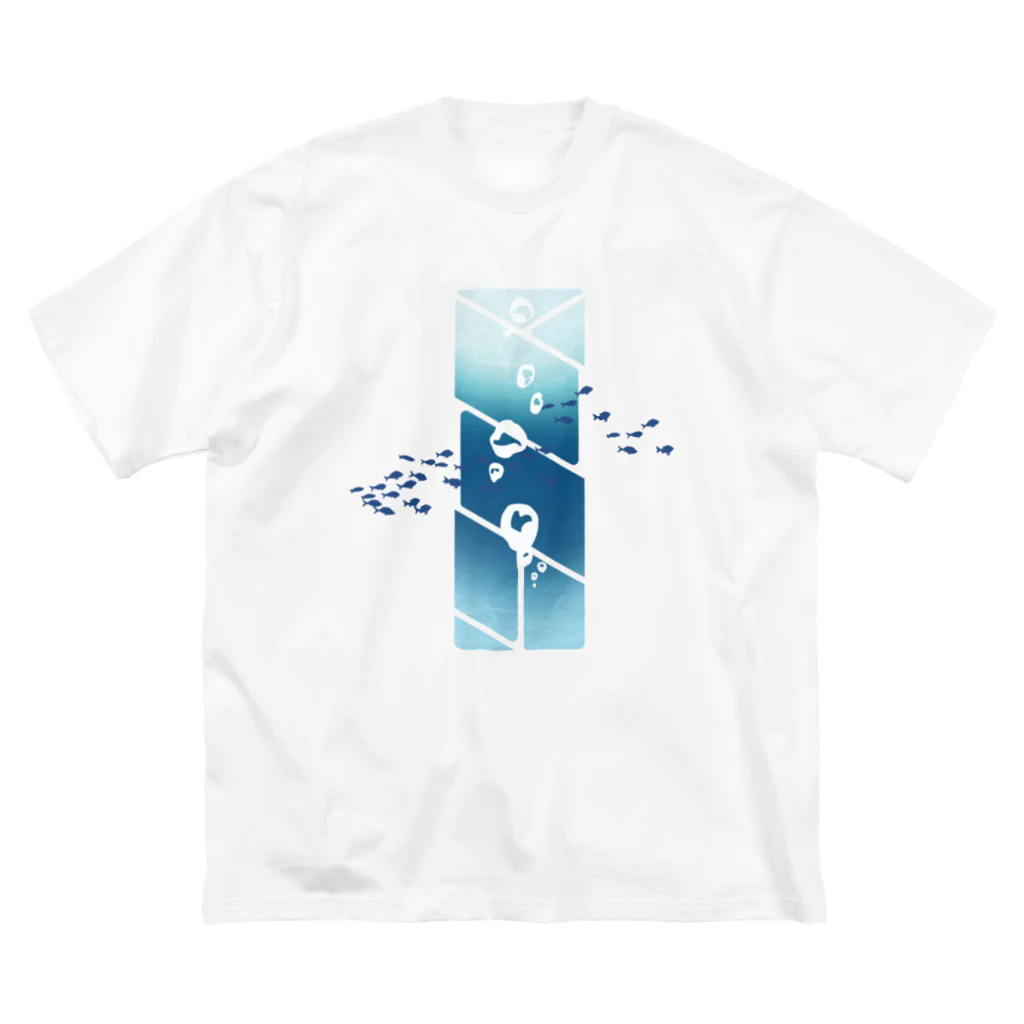 柚子花(ゆずは)の潜水 ビッグシルエットTシャツ