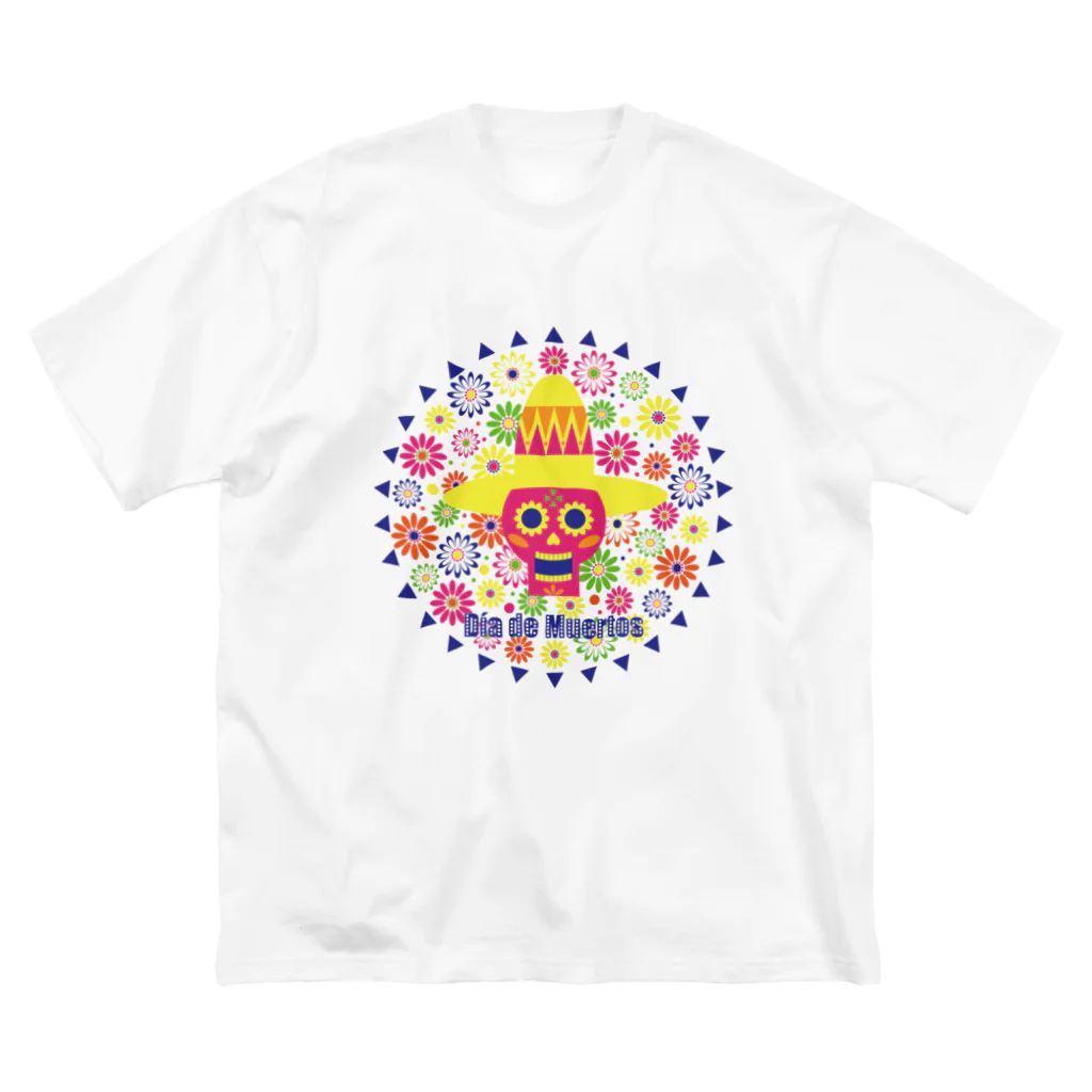 フカツ マリエのDay of the dead ビッグシルエットTシャツ