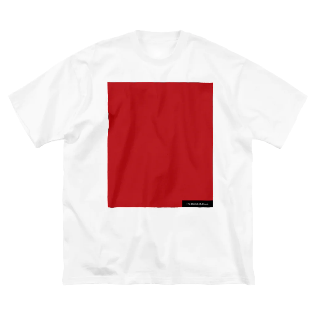 一羽のすずめのThe Blood of Jesus ビッグシルエットTシャツ