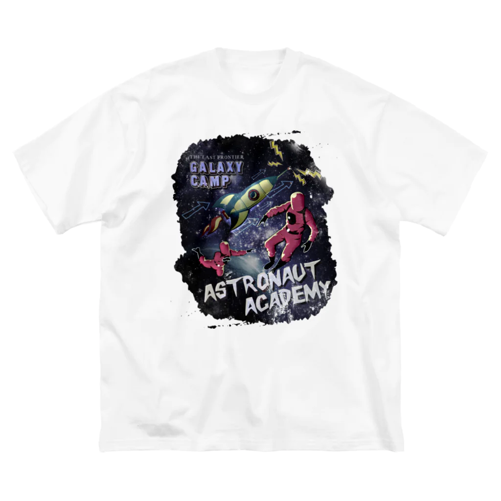 Sapotisのastronaut academy ビッグシルエットTシャツ