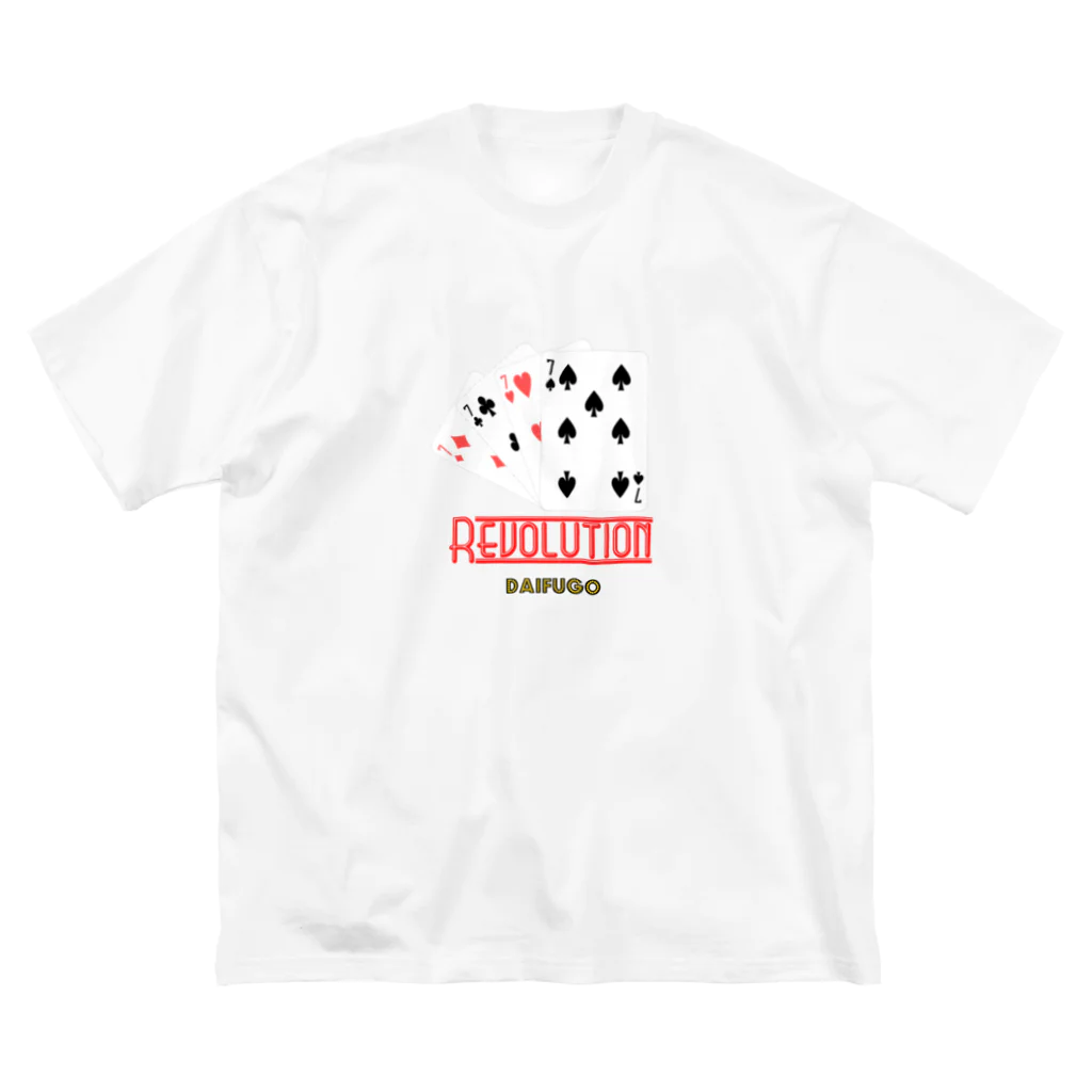 よろづ屋 安宅彦一長船のRevolution Type-B ビッグシルエットTシャツ