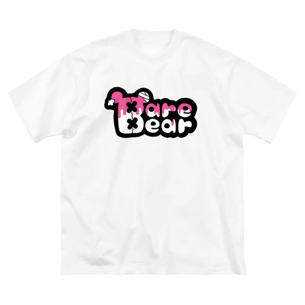 ♡％のBareBear ロゴ ビッグシルエットTシャツ